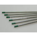 Electrode de tungstène vert WP de 150 mm